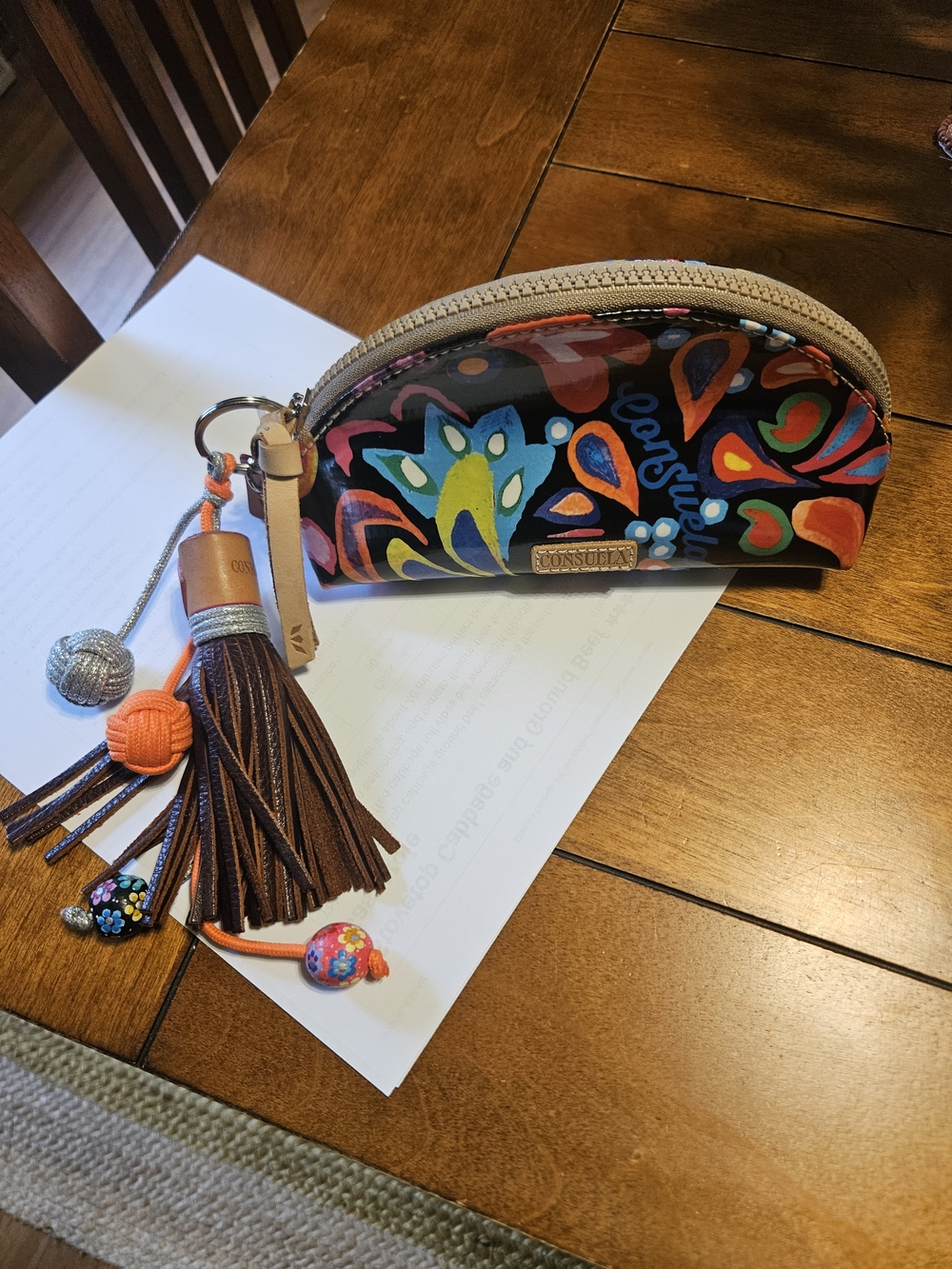 Consuela Sophie Cosmetic Case With Jody Charm Tassel